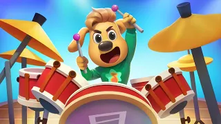 I Want to Be a Drummer | Funny Cartoons for Kids | Sheriff Labrador New Episodes