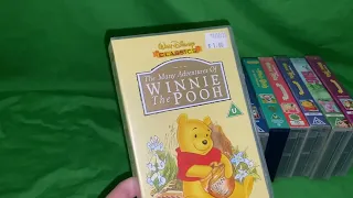 My Winnie The Pooh VHS Collection (2023 Edition)