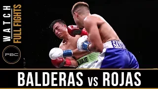 Balderas vs Rojas FULL FIGHT: February 17, 2018 - PBC on FOX