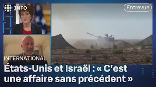 Biden menace de freiner l'envoi d'armes à Israël | 24•60