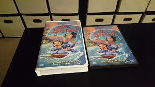 Lilo & Stitch 2002 Vhs and Dvd