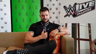 The 1st Universal Champion Finn Balor sits down for a chat ahead of WWE Live Singapore 2017