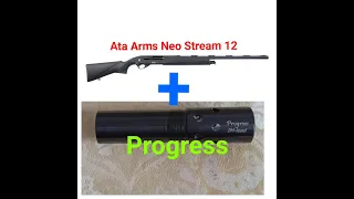 Часть#2. Пробные отстрелы Mobil Chokes Progress с ружья Ata Arms Stream Neo 12. Купить чок Прогресс.