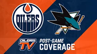 ARCHIVE | Oilers Post-Game Interviews at Sharks