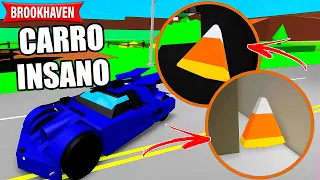 COMO PEGAR TODOS OS DOCES DO MODO INSANO NO BROOKHAVEN E LIBERAR O CARRO - Roblox