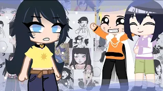 Naruto and Hinata react to Timeskip Himawari (Short🗿)