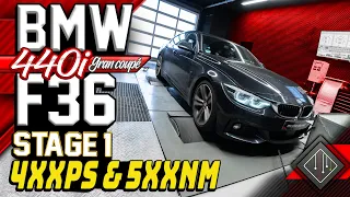 BMW 440i F36 (326PS) | Softwareoptimierung Stage 1 | Logs - Dyno - 100-200 | mcchip-dkr