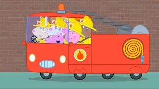 Peppa fährt in einem Feuerwehrauto | Peppa Wutz | Peppa Pig Deutsch Neue Folgen | Cartoons für Kinde