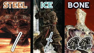 How many bosses can you beat with a DIFFERENT material? (Dark Souls 2)