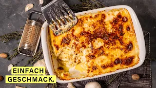 Kartoffelgratin, das wohl cremigste überhaupt! 🤤