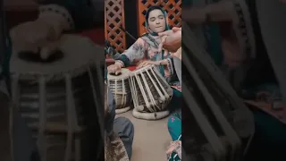 Angela Robin playing Tabla