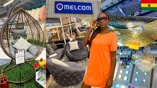 Let's go Furniture & Home Decor Shopping at the new Melcom in Accra, Ghana