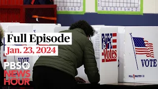 PBS NewsHour 9pm update, Jan. 23, 2024