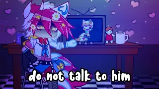 don't talk to him || sister location || fnaf gacha club ||