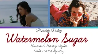 Watermelon Sugar - Hwasa & Harry Styles (Color Coded Lyrics)