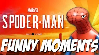 Spider Man PS4 Funny Moments