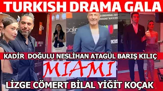 Neslihan Atagül ,Kadir Doğulu, Barış Kılıç , Lizge Cömert ve  Bilal Yiğit Koçak  Turkish Drama Gala