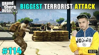 TECHNO GAMERZ | WE CAUGHT IN A TERRORIST TRAP | GTA V GAMEPLAY #114