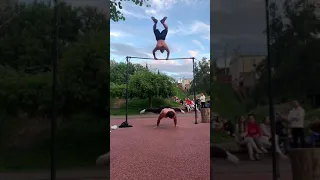 Extreme workout. Top Calisthenics athletes