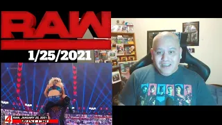My Reaction to The Top Ten Raw Moments (1/25/2021)