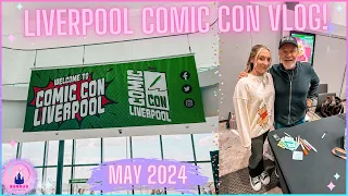 Liverpool Comic Con Mini Vlog Sunday May 5th 2024 Lord Of The Rings Jim Cummings Cosplay Music Fun!