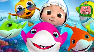 🔴Baby Pinky Shark Doo Doo Doo Song  🦈 + More BEST CoCoMelon | Nursery Rhymes & Kid Songs