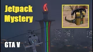 The REAL Jetpack and Alien UFO!!! (GTA 5 Chiliad Mystery)