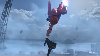 Big hero 6 final fight part 2 hiro hamada baymax vs Callaghan microbots 1080p