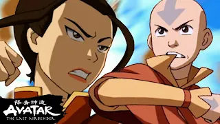 Aang Fights Azula in "The Drill" to Save Ba Sing Se ⚡️ Full Scene | Avatar: The Last Airbender