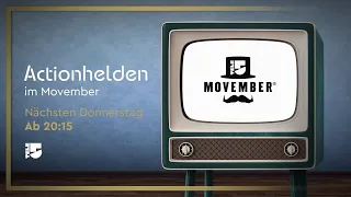 TELE 5 trägt im November Schnurrbart - denn es ist Movember