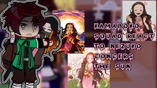 💘✨Kamaboko squad + muichiro and aoi reacts to nezuko concers the 🌞