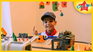 Toy Trains for Kids | Power Train Play Set | Toys For Boys | Unboxing & Review | Chulbul Channel