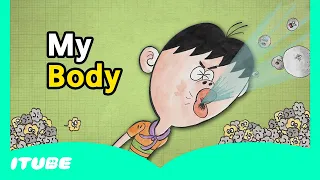 I Love My Body💓 | Fart Hiccup Burp Yawn | Body Song for Kids 👀 | Science Songs | Kids Songs