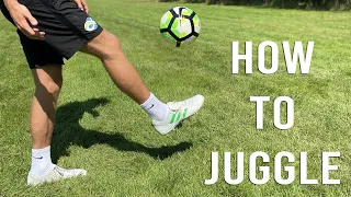 LEARN HOW TO JUGGLE THE BALL AT ELITE LEVEL!