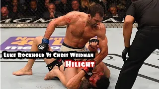 Лучшие моменты Люк Рокхолд vs Крис Вайдман HD HL / Highlight Luke Rockhold Vs Chris Weidman HD HL