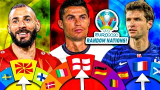 Randomizing ALL Nationalities At EURO 2020... (RONALDO to ENGLAND! 🏴󠁧󠁢󠁥󠁮󠁧󠁿)