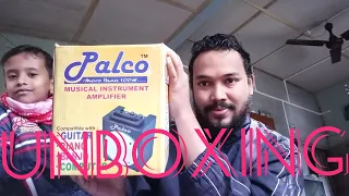 || Unboxing || Palco 102 || amplifier ||