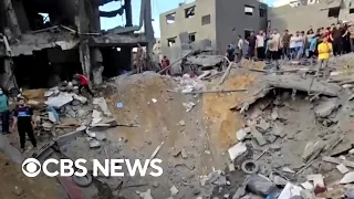 Israeli airstrike hits Gaza refugee camp