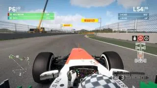 (PC) F1 2013 - Scenario Mode - Team Mate Battle (Engine Troubles)  GOLD