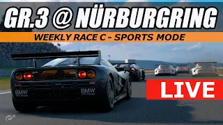 GT Sport - Weekly Race C - GR.3 @ Nürburgring 24h // LIVE