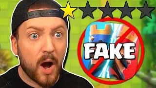 I Played the Worst Rated Clash Royale Ripoffs