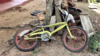 Old BMX Bicycle Full Restoration