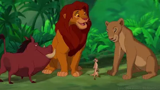 Охота на Пумбу  Встреча взрослых Налы и Симбы  Король Лев  1994