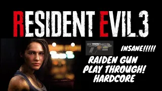 Resident Evil 3!! RAIDEN GUN!! Full play through part 5 FINALE!!