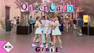 [KPOP IN PUBLIC | ONE TAKE] 'QUEENCARD' - (G)I-DLE (여자)아이들 | Dance Cover by KAIZEN CREW