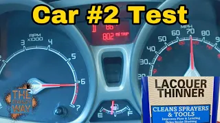 Lacquer Thinner In Gas Tank Experiment Video