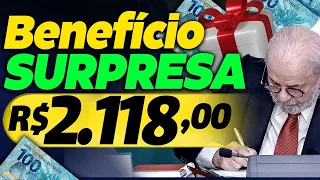 MARAVILHOSA SURPRESA: COMEÇOU a ser PAGO pelo INSS R$2.118,00 CONFIRMADO - VEJA LISTA de quem RECEBE