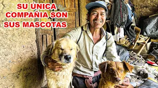 Este hombre VIVE FELIZ en un SOLITARIO PARAJE entre las montañas | Jordy Aventurero