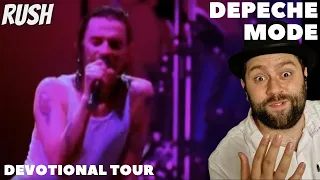 Rush - Depeche Mode | DEVOTIONAL TOUR REACTION!