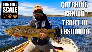 Catching BROWN TROUT In Tasmania | Fly Fishing | The Full Scale